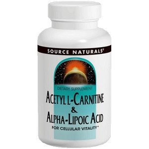 Acetyl L-Carnitine-Alpha Lip. Acid 60tab by Source Naturals