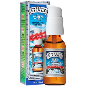 Silver First Aid Gel 1 oz by Sovereign Silver