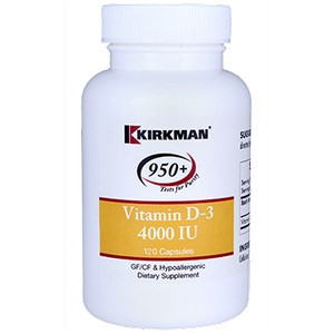 Vitamin D-3 4000IU 120c by Kirkman Group Inc.