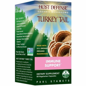 Turkey Tail 60 vegcaps by Host Defense