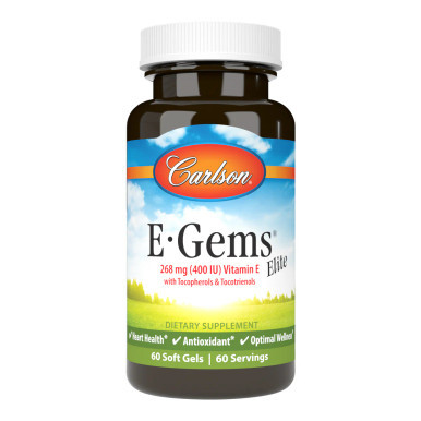 E-Gems 400 IU 60sg by Carlson Labs