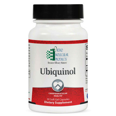 Ortho Molecular Products - Ubiquinol - 30 CT
