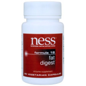 Fat Digest #18 - 90 caps by NESS Enzymes