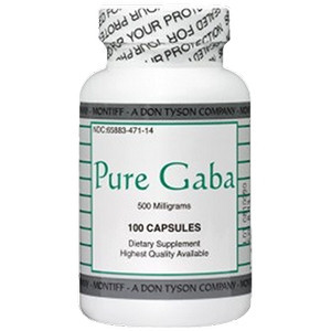 Pure Gaba - 100 caps / 500 mg by Montiff