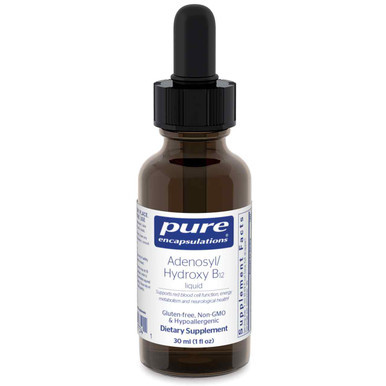 Adenosyl/Hydroxy B12 liquid by Pure Encapsulations - Mitochondrial and nerve support