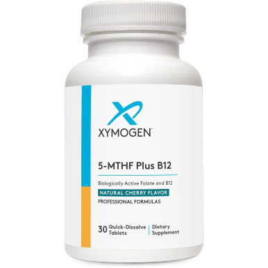 5-MTHF plus B12 Cherry 30 T by Xymogen