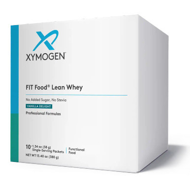 Fit Food Lean Whey Chocolate No Added Sugar, No Stevia 10 Serv - Xymogen