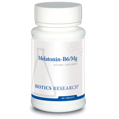 Melatonin-B6-Mg 60T by Biotics Research