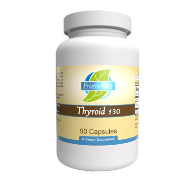 Thyroid 130mg 90c by Priority One