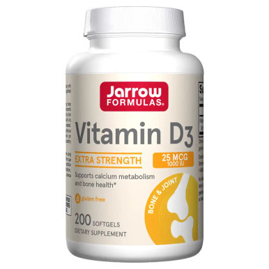 Vitamin D3 1000iu 200sg by Jarrow Formulas