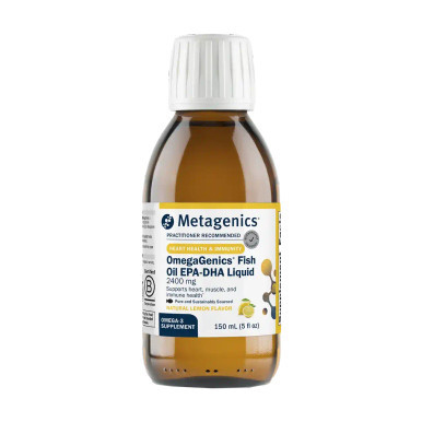 OmegaGenics EPA-DHA 2400 Lemon 5 oz by Metagenics