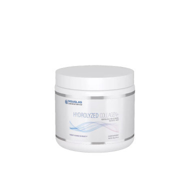 Douglas Laboratories Hydrolyzed Collagen+ powder in a white jar, 140 g (4.9 oz)