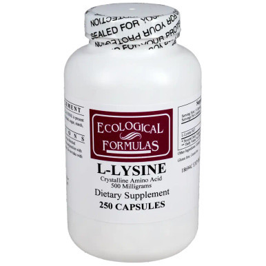 L-Lysine 500 mg 250c by Ecological Formulas
