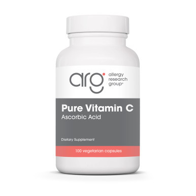 Pure Vitamin C Ascorbic Acid 100c by Allergy Research Group