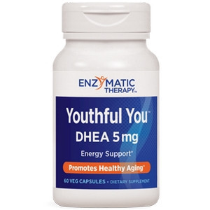 Youthful You DHEA 5 mg 60c by Enzymatic Therapy