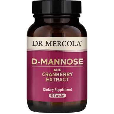 D-Mannose with Organic Cranberry Extract 60c by Dr. Mercola