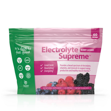 Electrolyte Supreme Berry-Licious 60 pkts by Jigsaw Health