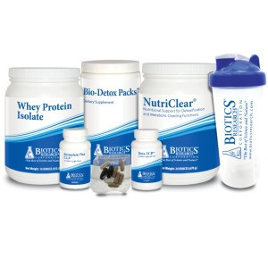 Complete BioDeotx Kit (Pea Protein with NutriClear Chocolate) by Biotics Research
