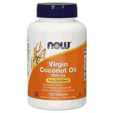 Virgin Coconut Oil 1000mg 120sg by Now