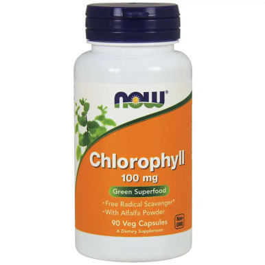 Chlorophyll 100mg 90c by Now
