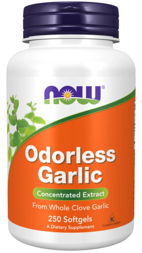 Odorless Garlic 250sg by Now Foods