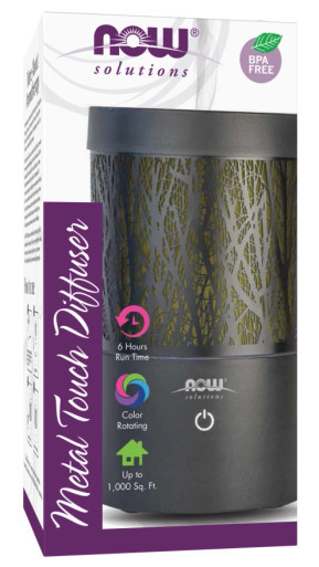 Ultrasonic Metal Touch Diffuser by Now Foods