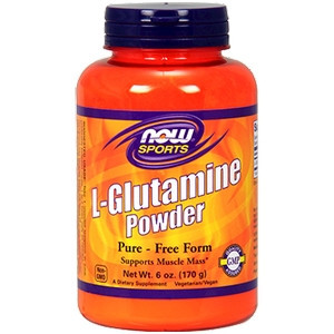 L-Glutamine Powder 6 oz by Now Foods
