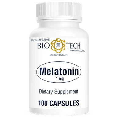 Melatonin 1 mg 100c by Bio-Tech