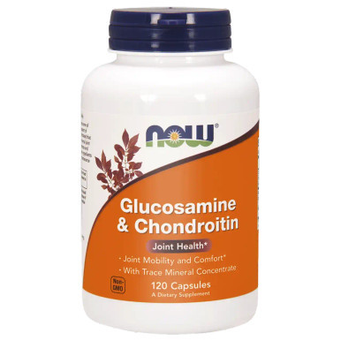 Glucosamine & Chondroitin 120c by Now