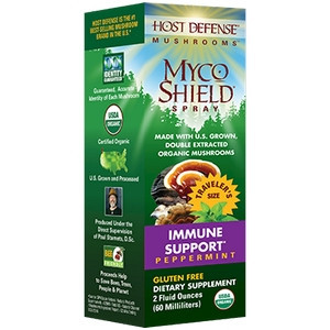 MycoShield Spray Peppermint 2 fl oz by Host Defense