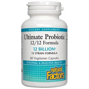 Ultimate Probiotic 12/12 Formula 60c by Natural Factors