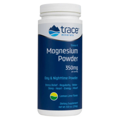 Stress-X Magnesium Lemon-Lime 8.8 oz by Trace Minerals Research
