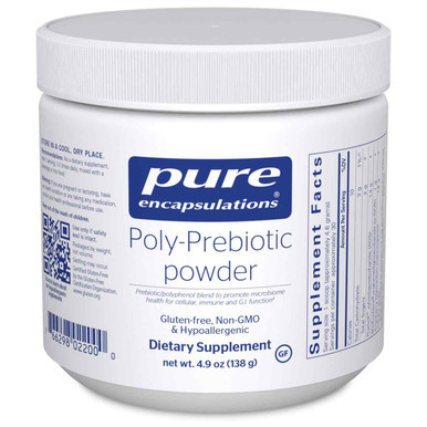 Poly-Prebiotic powder by Pure Encapsulations – Gut Microbiome and Digestive Support