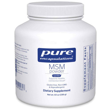MSM Powder by Pure Encapsulations – Connective Tissue and Joint Support