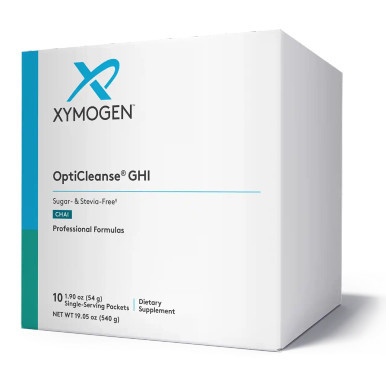 OptiCleanse GHI Chai Sugar and Stevia Free 10 Serv - Xymogen
