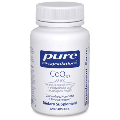 CoQ10 - 30 Mg. by Pure Encapsulations – Cellular Energy and Cardiovascular Support