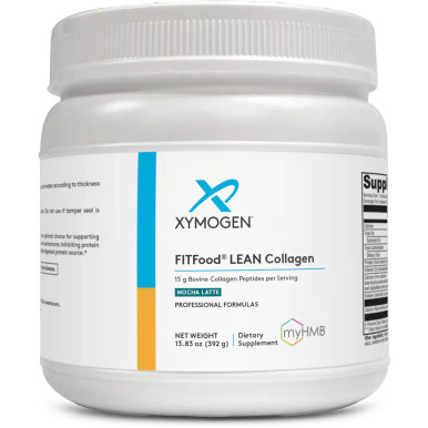 FIT Food Lean Collagen Mocha Latte 14 Serv - Xymogen