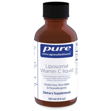 Liposomal Vitamin C liquid by Pure Encapsulations – Antioxidant and Immune Support