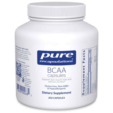 BCAA Capsules 250c Pure Encapsulations