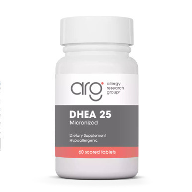 DHEA 25mg Micronized 60t by Allergy Research Group