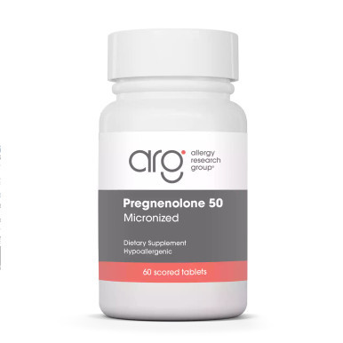 Pregnenolone 50mg Micronized Lipid Matrix 60t by Allergy Research Group