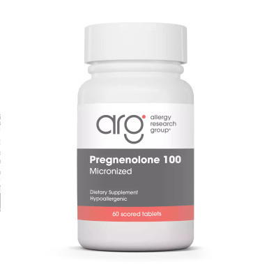 Pregnenolone 100mg Micronized Lipid Matrix 60t by Allergy Research Group