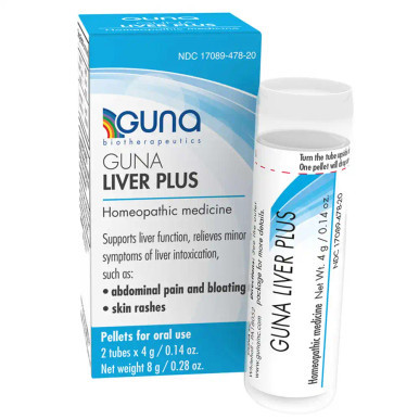 Guna-Liver/2 Tubes of 4g each(80 granules) by GUNA