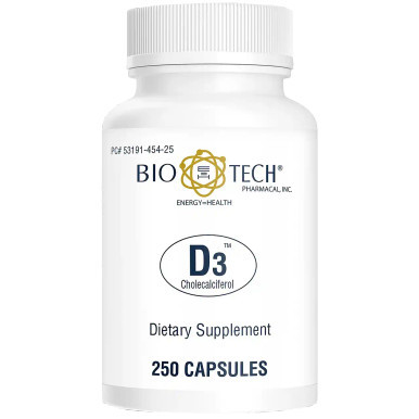 Vitamin D3 1000 IU 250c by Bio-Tech