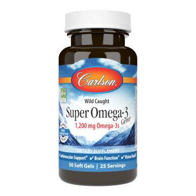 Super Omega-3 Gems 50sg by Carlson Labs