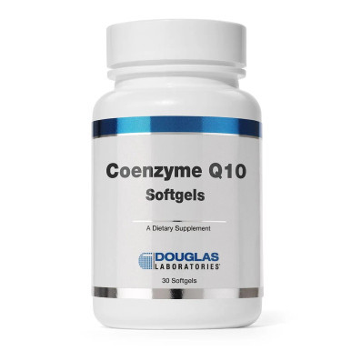 Douglas Laboratories Coenzyme Q10 Softgels white bottle, 30 softgels