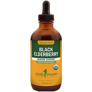 Black Elderberry Alcohol-Free 4 oz by Herb Pharm