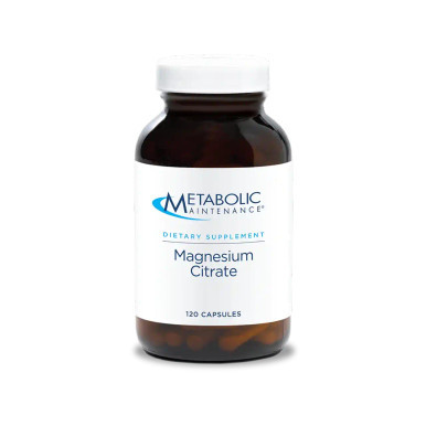 Magnesium Citrate 120c by Metabolic Maintenance