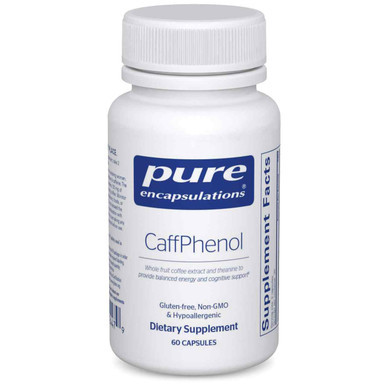 CaffPhenol by Pure Encapsulations – Balanced Energy, Alertness, and Performance Support