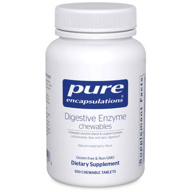 Digestive Enzyme chewables by Pure Encapsulations – Broad Meal-Time Digestive Support